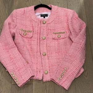 GENERATION LOVE Tweed Blazer Size L